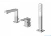 Kohlman Excelent 3-otworowa bateria wannowa z mieszaczem QB241H